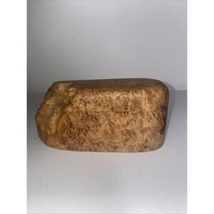 Vintage Handcrafted Handcrafted Boogie Beach B. C. Wood Trinket Box